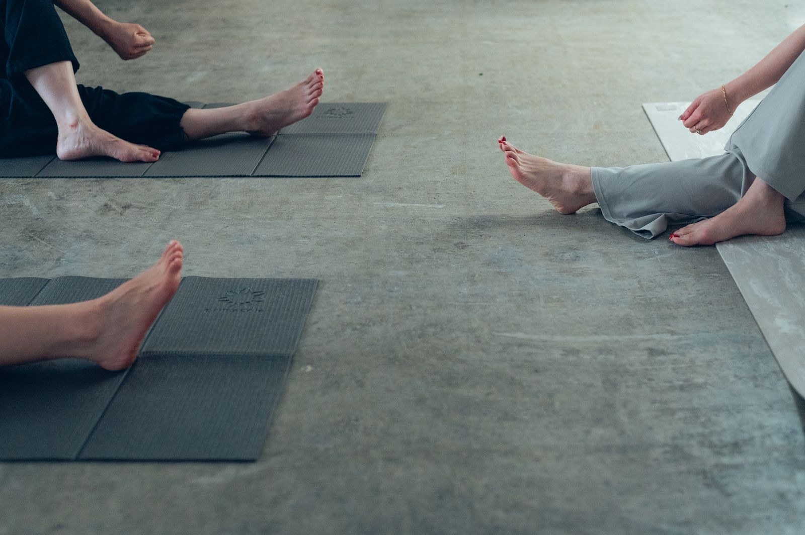 瞑想会の静かな時間